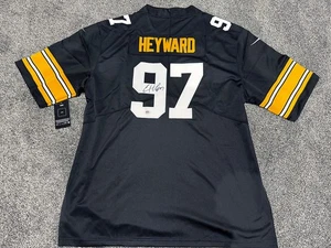 CAM HEYWARD Pittsburgh Steelers SIGNED Autograph Football Jersey PSA COA XXL - Picture 1 of 3