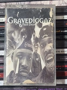 Gravediggaz - 6 Feet Deep Cassette Rare HTF OOP Horrorcore - Picture 1 of 6