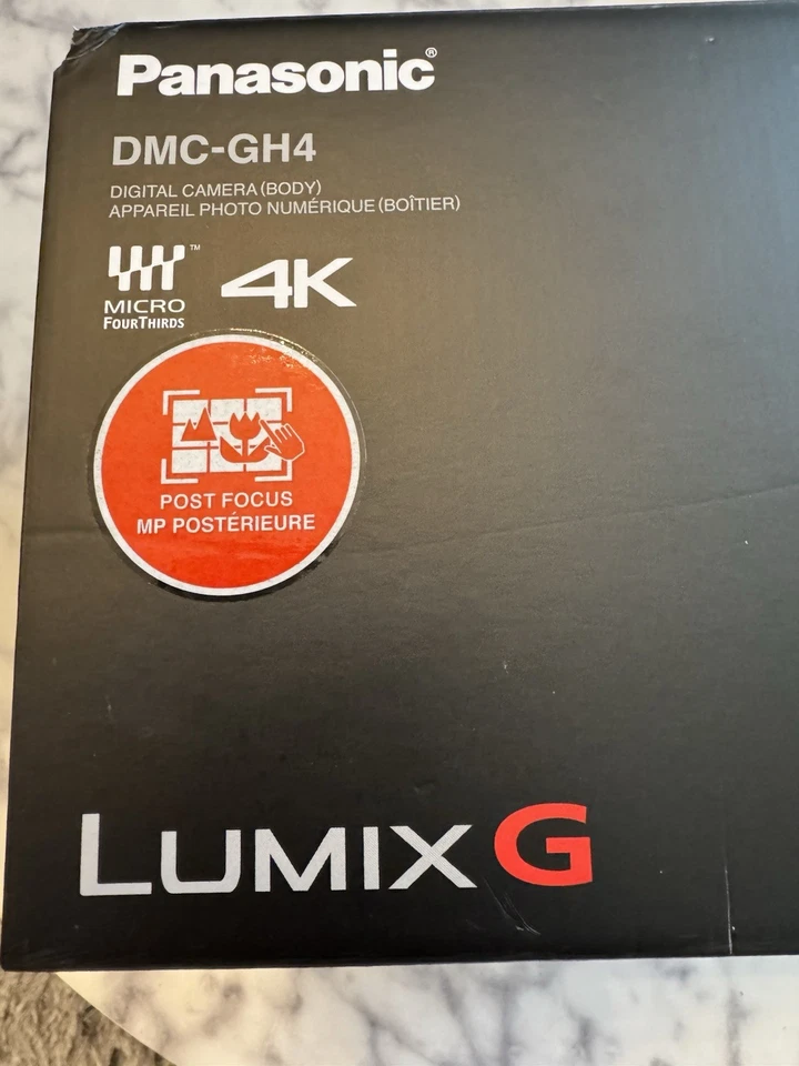 松下 Lumix G DMC-GH4 1600 万像素 4K 微型四分之三无反光镜相机机身 — 第 1/4 张图片