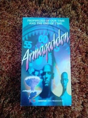 ARMAGEDDON Prophecies End Of Our Time Doomsday Edgar Cayce Questar VHS  - Image 1 of 4