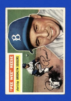 1956 Topps Set-Break No260 Pee Wee Reese VG-VGEX (складка) *GMCARDS* - Изображение 1 из 2