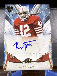 2014 Ronni Lott Topps Supreme Autogramm #SA-RL 17/20 - Bild 1 von 2