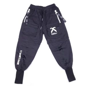 11 BYBB’S DARK Techwear Cargo Jogginghose schwarz Utility Streetwear Hose Cyberpunk S - Bild 1 von 14