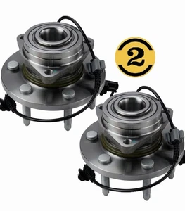 Buje de cojinete de rueda delantera 515096 de 2 piezas para Silverado Yukon Escalade Suburban Sierra - Imagen 1 de 7