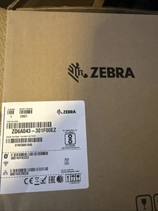 Zebra ZD621 Thermal Label Printer ZD6A043-301F00EZ, BT, USB, Ethernet - Afbeelding 1 van 3