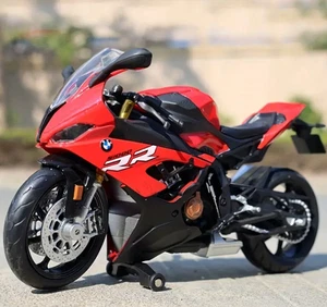 🏍️ BMW S1000RR ROT 1:12 Scale RMZ City Diecast Model Motorcycle - UK Stock - Bild 1 von 3