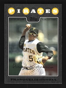 Franquelis Osoria Pittsburgh Pirates 2008 Topps Update Black #UH204 SN /57 - Picture 1 of 2