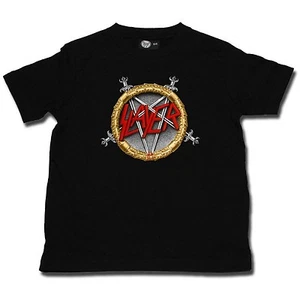 SLAYER  Pentagram - Kinder Kid Shirt Toddler - Größe Size 92 104 116 128 140 152 - Bild 1 von 1