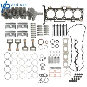 Engine Rebuild Kit Crankshaft & Conrods & Pistons Gasket for Hyundai G4KJ 2.4L - Picture 1 of 20