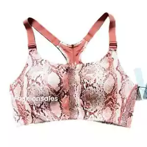 Reggiseno sportivo Victorias Secret Incredible Max supporto sudore su punta stampa serpente - Foto 1 di 5