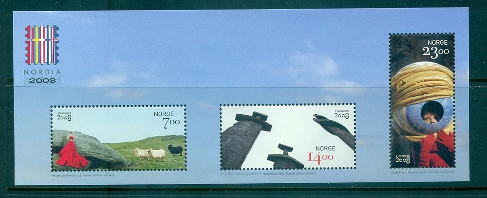 Norway - Sc# 1550a. 2008 Stavanger Cultural Capital. MNH Souv. Sheet $15.00. - Image 1 of 1