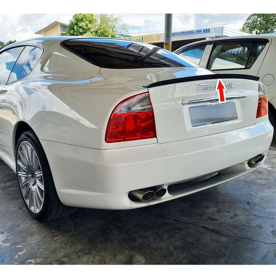 Unpainted Fit 2001-2007 For Maserati Coupe Spyder K Look Rear Trunk Spoiler - Image 1 of 4