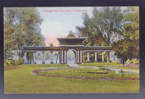 Chicago ILLINOIS IL Garfield Park The Floral Arch Postcard - Picture 1 of 2