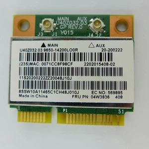 Broadcom BCM943142HM Mini PCI Express Wlan Modul + bluetooth 802.11b/g/n WIFI wi - Photo 1/2