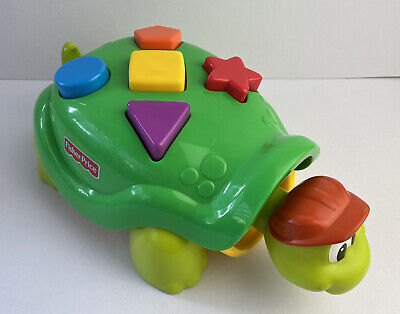 Fisher Price Tappy The Turtle Toy Vintage 2002 B0336 • 33$