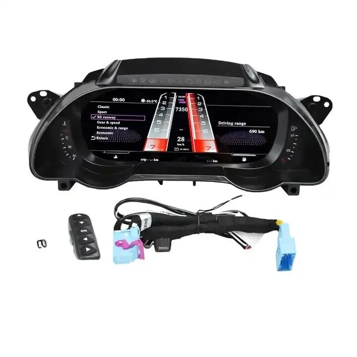 Cuadro de instrumentos digital LCD para AUDI A4 S4 2008-2016 CarPlay velocímetro se adapta Foto 1 de 4
