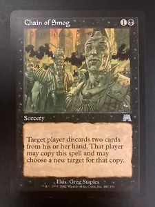 1 X Chain Of Smog MTG Onslaught #132 English NM - Picture 1 of 3