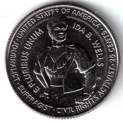 USA - 2025D - Washington ¼ $ - Ida B. Wells - Direct from US Mint - Image 1 of 2