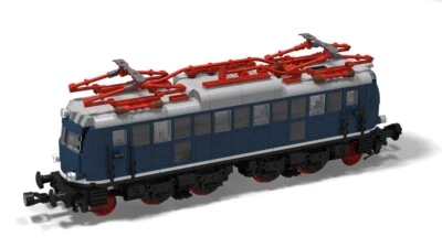 BRICKS-ON-RAILS PDF-Anleitung Elektrolokomotive DR E 18 MOC Unikat zum Bau aus LEGO©-Steinen