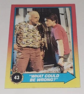 1989 Back To The Future II #43 What Could Be Wrong? Topps Movie Trading Card - Picture 1 of 10
