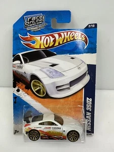 Hot Wheels Nightburnerz Nissan 350Z White HTF - Picture 1 of 3