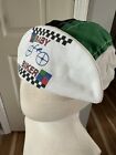 Vintage Toddler Cycling Cap Hat, 90s Baby Size Bicycle Hat 12-24 Months