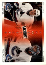 2000-01 UD Victory Canucks Hockey Card #271 Brent Sopel Rookie/Alfie Michaud