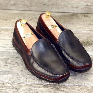 Allen Edmonds BOULDER 10 EEE Wide Black/Brown * new Bags (add $15 new Trees) - Picture 1 of 13