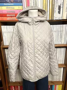 Uniqlo Damas L 12 12 Chaqueta Abrigo Acolchado Forrado de Vellón Capucha Bolsillos Esponjosos Ajustable - Imagen 1 de 10