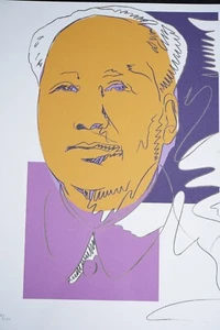 Andy Warhol Lithographie 50x35, gestempelt, signiert, limitiert. - Bild 1 von 5
