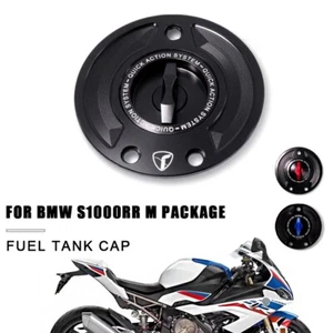 New Motorcycle Fuel Tank Cap Cover CNC For BMW S1000RR M Package 2020-2022 - Picture 1 of 5