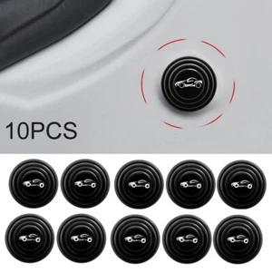 10pcs Car Door Anti-Shock Silicone Pad Shock-Absorbing Gasket Auto Accessories - Picture 1 of 8