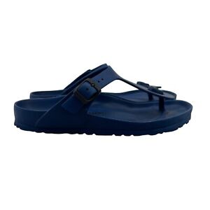 Birkenstock Gizeh EVA Sandal Womens 8 Blue Ultra Light Waterproof Modern Thong