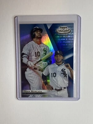 Yoan Moncada 2018 Topps Gold Label Class 3 SSP #34 Blue 40/50 Chicago White Sox - Image 1 of 2