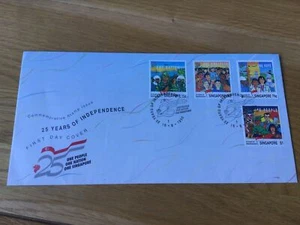Singapore first day issue stamps cover Ref 56256 - Picture 1 of 3