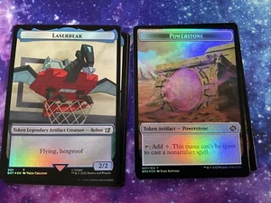 MTG Powerstone Token Laserbeak Token Double-Sided Token The Brothers' War... - Picture 1 of 1