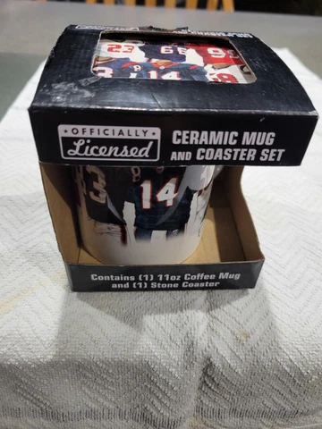 Houston Texans NFL Ceramic Coffee Mug and Coaster Set NIB GIFT Cover