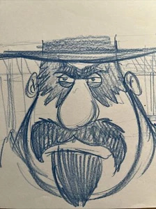 Despicable Me 2 Producción Original Dibujo El Macho Por Storyboard Artist Frank - Imagen 1 de 2
