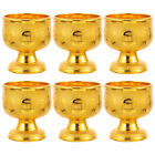  6 Pcs Smudge Bowl Exquisite Wine Cup Tibetan Altar Supplies Water Round Goblet
