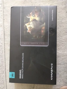 Huion Kamvas Pro 13 Graphics Tablet with Pen Black And Creative Pen Display - Picture 1 of 4
