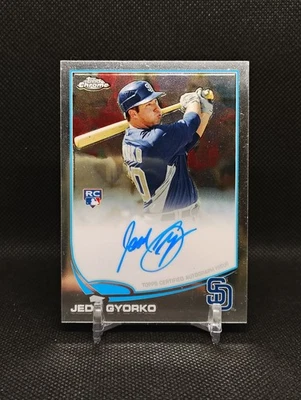 2013 Topps Chrome Jedd Gyorko дебютант с автографом No178 San Diego Padres - Изображение 1 из 2