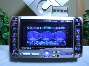 KENWOOD DPX-9100MJi CD MD Player 3+1 Deck CD-R/RW Works Tested Japan - Picture 1 of 3
