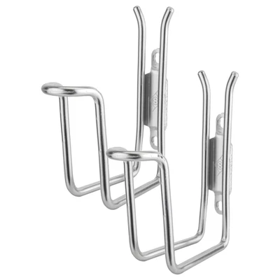 Pack de 2 jaulas para frasco Origin8 jaula plateada Foto 1 de 2