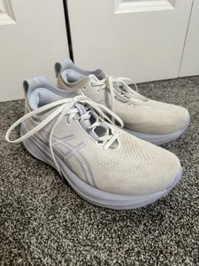 Scarpe da corsa Asics Gel-Nimbus 26 bianche aria fresca su strada sneakers 8,5 donna - Foto 1 di 9