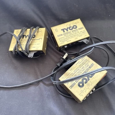 TYCO Model 899T Hobby Transformer 18VDC 9VA 20VAC Direction/Speed Lot Of 3 - Image 1 of 3
