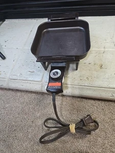 Mini sartén eléctrica tostada de colección 8" x 8" en muy buena condición modelo 6610 EG - Imagen 1 de 8
