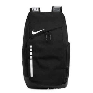 Nike Elite Pro Basketball Backpack Sports Gym Black and White - Picture 1 of 1