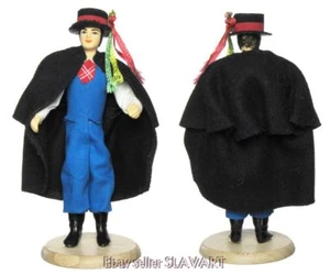 POLISH FOLK COSTUME DOLL - Pszczyna Region - Poland ethnic traditional Slask art - Picture 1 of 1