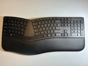 Wireless Keyboard 104-Key Pro-Fit Ergonomic Bluetooth Kensington K75401US NEW - Picture 1 of 14
