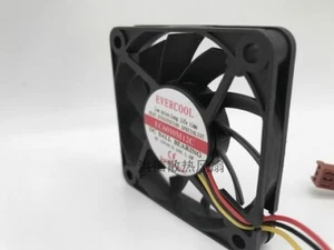 EVERCOOL EC6010M12C 6010 DC12V 0.10A 1.2W 60*10MM 3-Wire  Cooling Fan - Picture 1 of 3